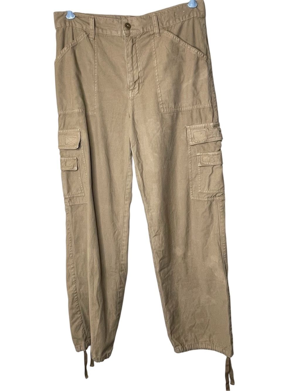 Madewell Low Slung Cargo Pants in Khaki Sz 28